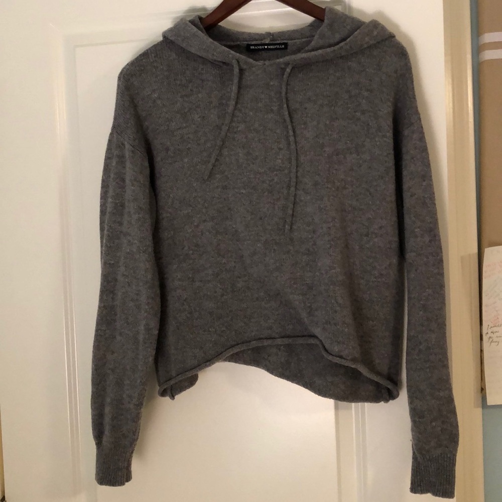 Brandy Melville cropped hoodie